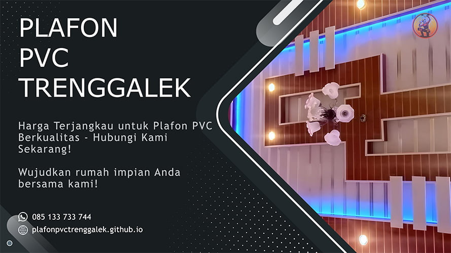 banner profil plafon pvc trenggalek